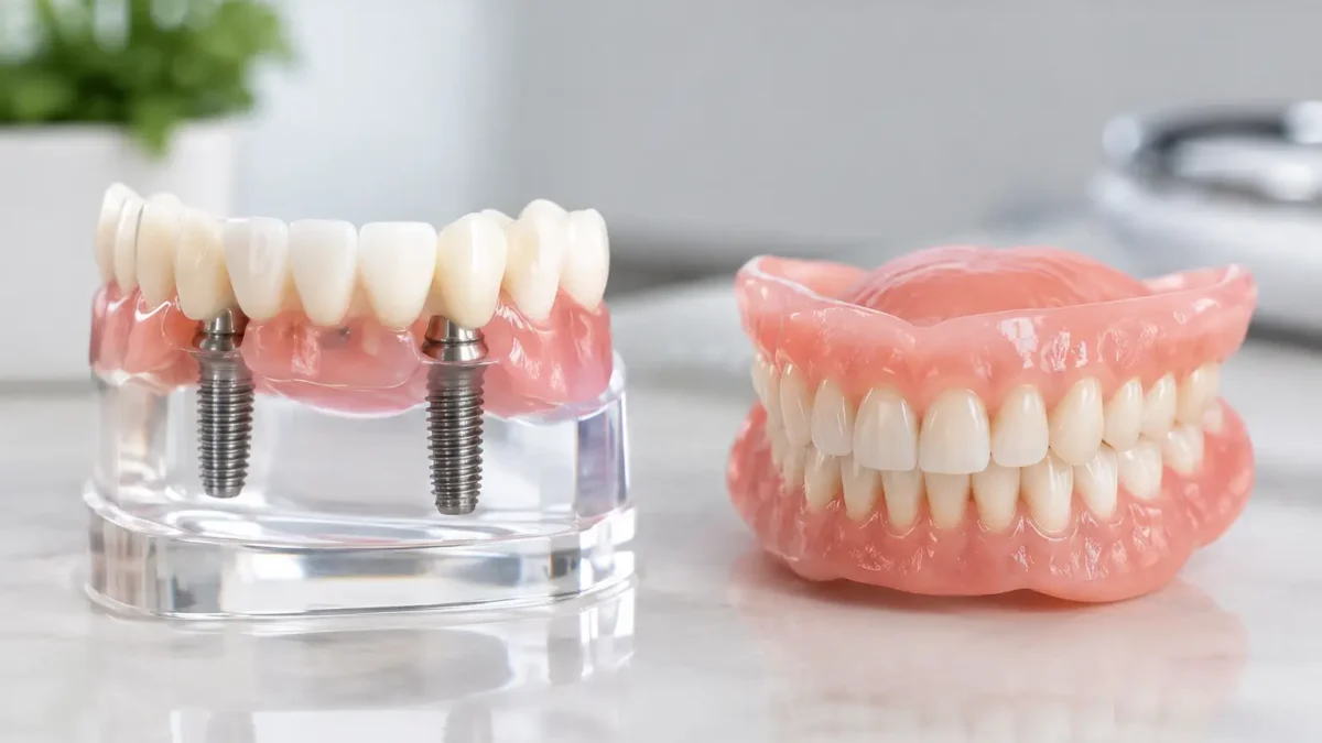 Implant Supported Versus Removable Dentures